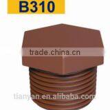 TY High Quality PP Threaded Pipes&fittings MALE PLUG Eco-friendly Cheap Price Full Size Factory Price List Discount thumbnail-2