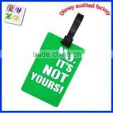 Promotional Wholesale Durable Airplane PVC Luggage Travel Tag thumbnail-5