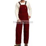 Wine Red Bibs Coverall for Elderly OEM WHOLESALE in China