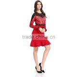 2017 Long Sleeve 1950s Dangri Cloth Woman Dress thumbnail-4