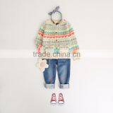 Wholesale Latest Cotton Knitting Children Kid Ugly Christmas Sweater for Girl thumbnail-2