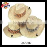 2012 Hat Party Ideas straw grass hats Wholesale Straw Cowboy Hats