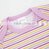 2017 Baby Clothes Stripe Style 100% Cotton Baby Rompers For Girl Jumpsuit thumbnail-3