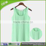 Cheapest Pure Cotton White Vest, Tank Top for Woman thumbnail-2