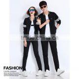 Wholesale High Quality Gym Sports Tracking Suits Lover 80%cotton+20%polyester thumbnail-3