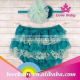 Two Pieces Baby Toddler Training Pants Lace Baby Ruffle Shorts LBE4092903 thumbnail-6