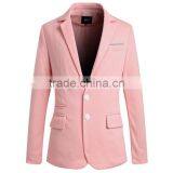 1 pc Turn Down Collar Bussiness New Design Long Sleeve Solid 4 Colors for Choice Mens Blazer Jacket thumbnail-3