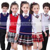 Custom Cheap Nice Design Cool School Uniforms School Clothes for Kids on Sale thumbnail-6