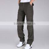 Juqian Quick Drying Durable Washed Carpenter Khaki Mens Workwear Trousers Cargo Pants Overall Work Pants thumbnail-5