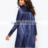 Relaxed Fit Point Collar Point Collar Print Pajama Fashion Lady Pajama thumbnail-3