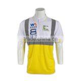IS09001/BSCI Factory EN471 Reflective Safety Polo Shirt thumbnail-3