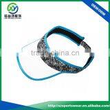 Custom Made Contrast Color Ladies Golf Visor, Hot Sale Sport Caps thumbnail-1