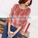 Women Big Size Garment Clothes Loose Vintage T Shirts thumbnail-2