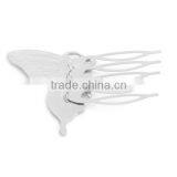 Hair Clips Findings Butterfly Animal Silver Tone thumbnail-2