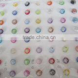 Low Price Decorative Clear Acrylic Crystal Button thumbnail-3