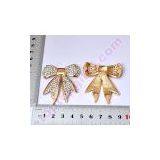 Bowknot Rhinestone Cabochon Window Ornament thumbnail-3