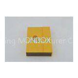 Book Shape Coin Display Boxes With Magnetic Closure , Hot Stamping Logo thumbnail-1