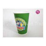 Food Grade 14 Ounce Paper Cold Cup 375ml Volume For Milkshake / Juice