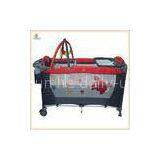 Portable Baby Playpen , Luxury Baby Furniture Collapsible Mesh thumbnail-1