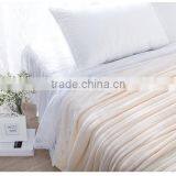 100% Polyester Hot Sale Warm Cozy Micro Soft Fabric Home Textile China Factory Solid Coral Fleece Glossy Household Blankets thumbnail-2