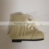 18 Inches Doll Shoes for White Leather Doll Boots thumbnail-3