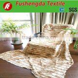 2016 Changshu of Suzhou City New Design Drop-needle Tie-dyed pv Plush Fabric