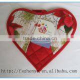 Printed 100 % Cotton Round Square Star Circle Shape Pot Holder in Oven Mitten thumbnail-4