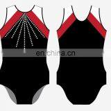 OEM Hot Sale Dry Fit Sexi Dance Leotards for Women Stage Dance Printed Leotards thumbnail-2