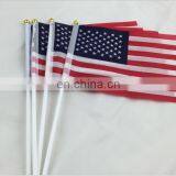 USA Flag hand wave American flag Family/Office Decoration/Activity/parade/Festival/brazil world cup flag