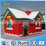 2017 New Finished Merry Christmas Inflatable Christmas House With Factory Lower Price