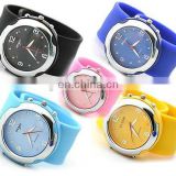 New Silicone Slap On Watch For 2012 new style