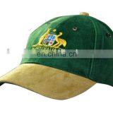 Army Green Cap With Embroidered thumbnail-1