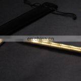 Bamboo Stylus Metal Pen with Refill- Copper Gel Brass Signature Pen(Glossy)