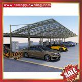 Outdoor Alu Aluminum Aluminium pc Polycarbonate Sun Rain Parking Carport Car Canopy Shelter Cover Supplier thumbnail-3