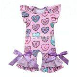 Boutique Clothing for Kids Baby Girl Clothes Soft Cotton Newborn Baby Romper thumbnail-1