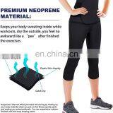 Women Sauna Yoga Pant Capris Fat Control Sweat Legging With Waist Trainer Belt Hot Sweat Pants thumbnail-4