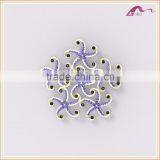 Fashion Beautiful Bulk Crystal Decorative Star Fish Brooch For Gifts thumbnail-5