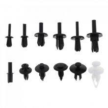 HE09 350PCS Black Car Universal Bumper Fixed Clamp Push Type Fasteners thumbnail-3