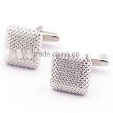 Silver Man Party Gift Gentleman Cytstal Hot Sell New Cufflinks Wedding Cuff Link thumbnail-2