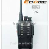 ECOME Two Way Radio ET-88 Amateur Radio Own Brand Walkie Talkie, Made in Quanzhou thumbnail-1