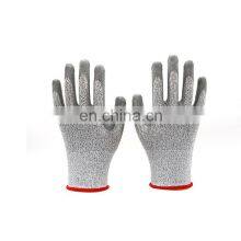 CE EN388 4544 Level 5 Cheap 13G HPPE Cut Proof Safety Kitchen Cry Anti Cut Resistant Gloves thumbnail-5
