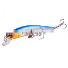 10cm 8.4g 10 Colors 3D Bionic Eyes Saltwater Fish Baits With Treble Hooks Quivering Minnow Bait Fishing thumbnail-4