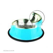 Personalized Anti Slip Stainless Steel Pet Dog Feeding Bowl, Perfect Dish for Dog Puppy Cat and Kitten thumbnail-1