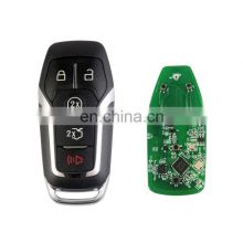 5 Buttons 902MHz ID49 Chip Smart Car Remote Key For Ford Edge Explorer Mustang Fusion 2015 2016 2017 (M3N-A2C31243300) Car Key