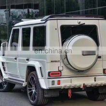 Runde Carbon Fiber For Mercedes-Benz G500 G55 G63 G65 Wide Body Kit Front Bumper Side Skirt Wheel Eyebrow thumbnail-3