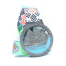 Custom Metal Wooden Crystal Material 2022 Marathon Medal Display Half Marathon Medals