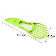 Multi Functional Fruit Tools Plastic Avocado Cutter 3 in 1 Avocado Slicer thumbnail-5