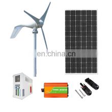 24V 48V 400W-1000W solar panel wind generator for household wind and solar dual-use system solar panel with battery