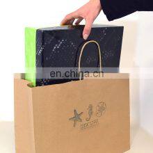 Wholesale Kraft Paper Bag Custom Logo Paper Bag White High Quality Cheaper Paper Bags thumbnail-5