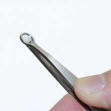 Annular Nose Pore Trimming Artifact Manual Stainless Steel Round Nose Hair Scissors Nose Hair Clip Forceps Men thumbnail-4